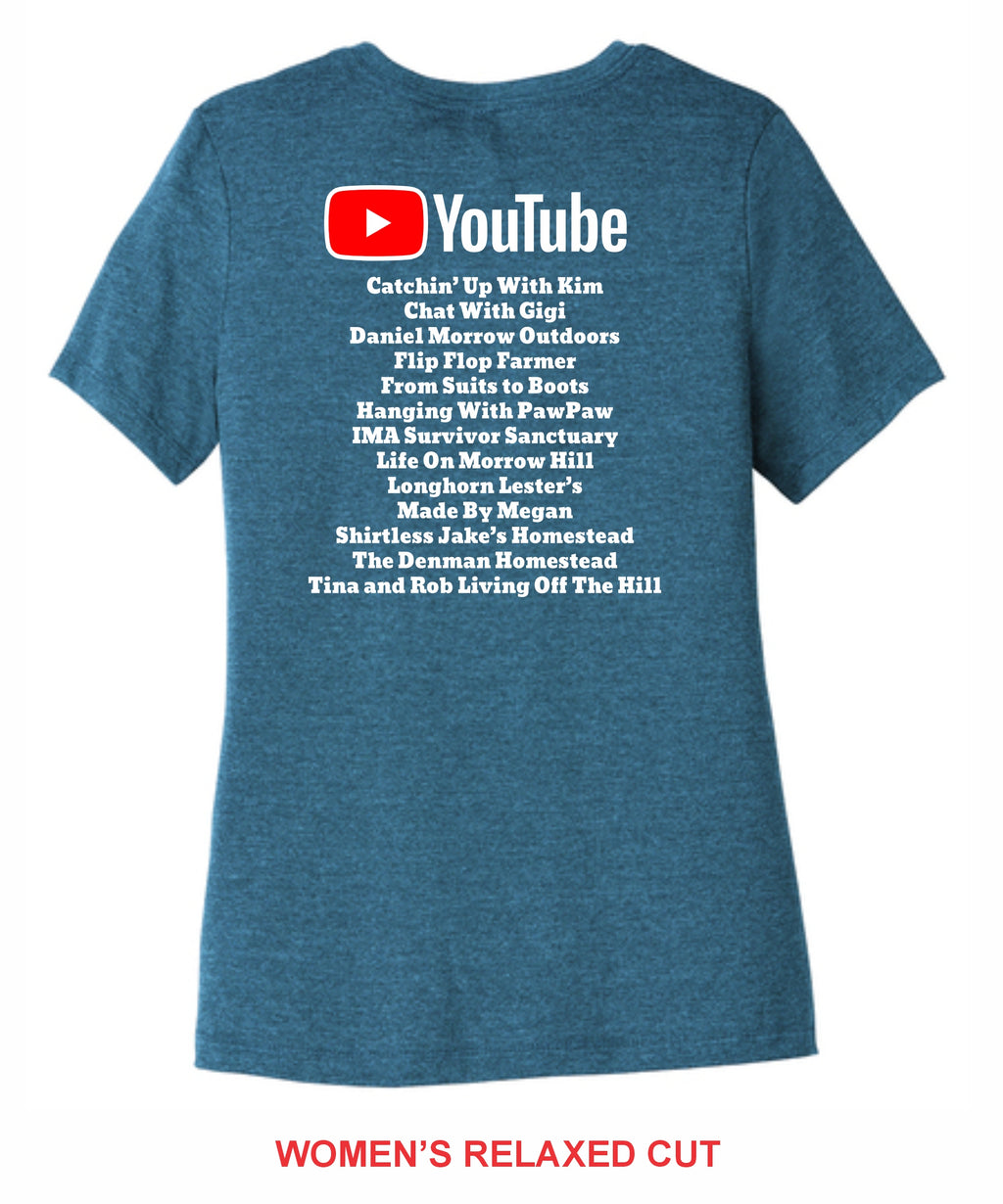 Women's I Got Morrow'd 2025 Event Tee TEAL BLUE