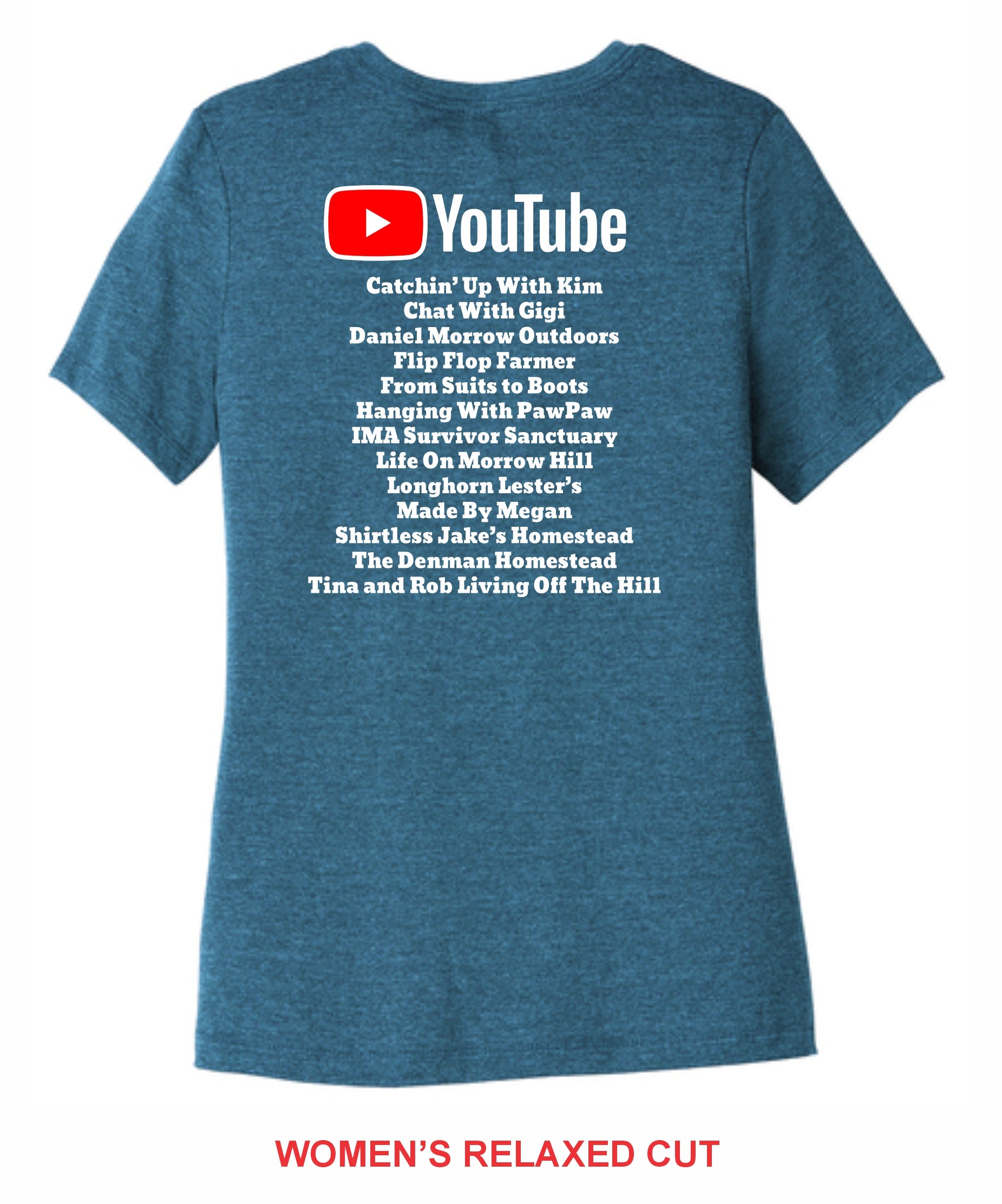 Women's I Got Morrow'd 2025 Event Tee TEAL BLUE