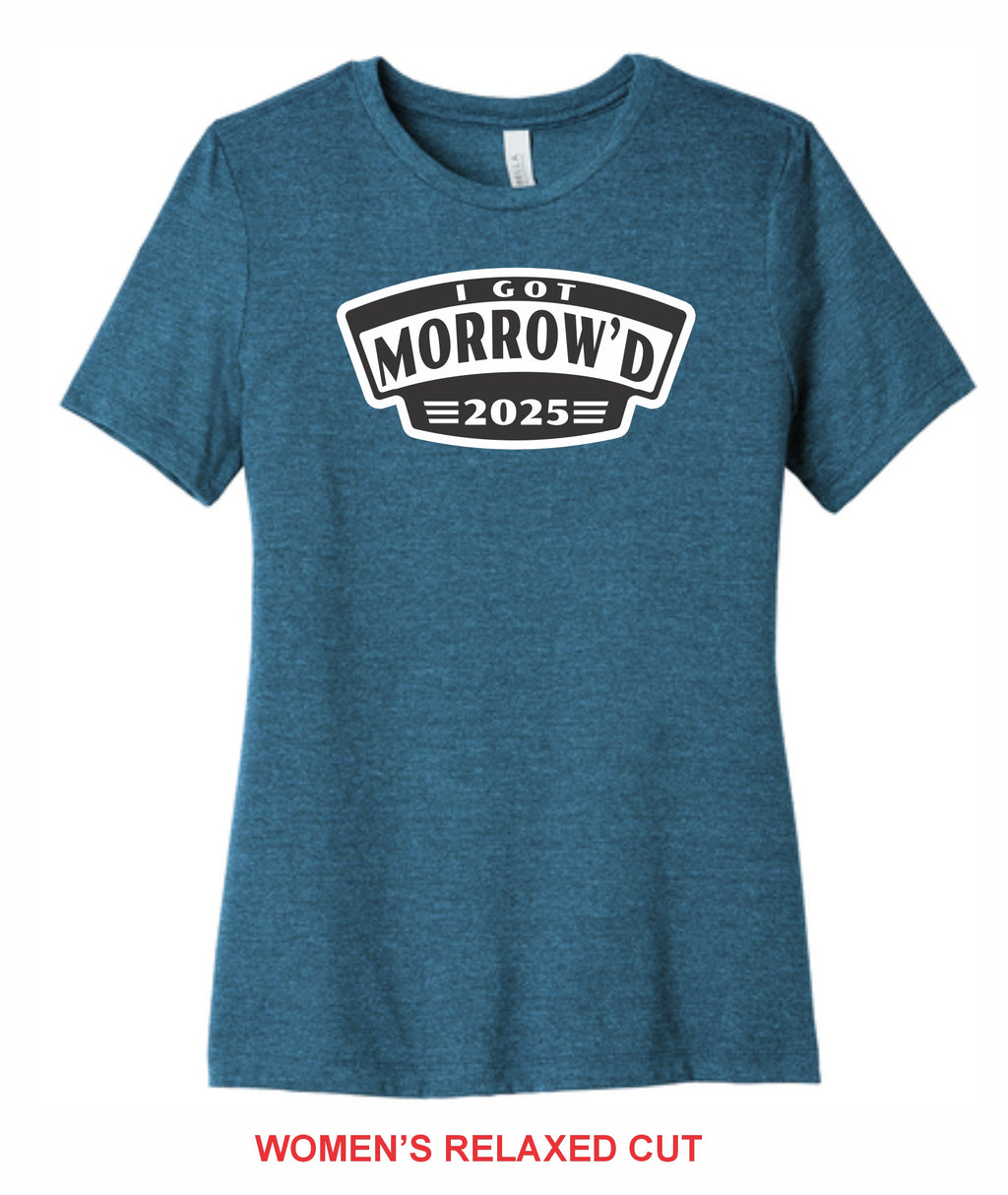 Women's I Got Morrow'd 2025 Event Tee TEAL BLUE