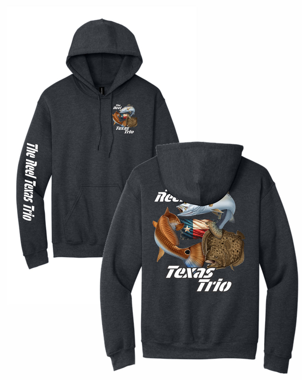 Winter Fleece Texas Trio Hoodie
